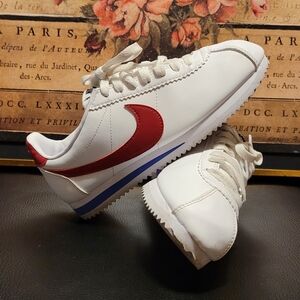 Nike Classic Cortez Leather White Red